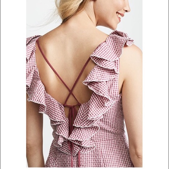 WAYF Dorian Mini Ruffle Dress - Picture 2 of 6